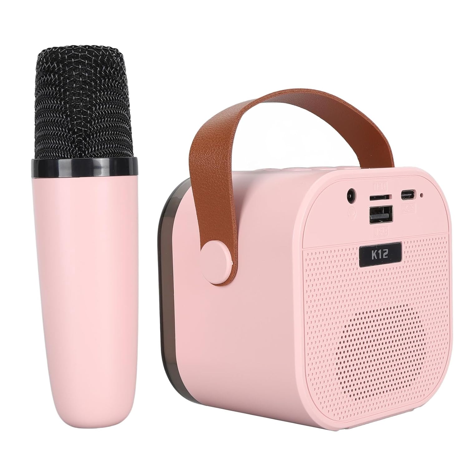 K12 Taşınabilir Karaoke Hoparlör Seti - Mikrofonlu Bluetooth Hoparlör