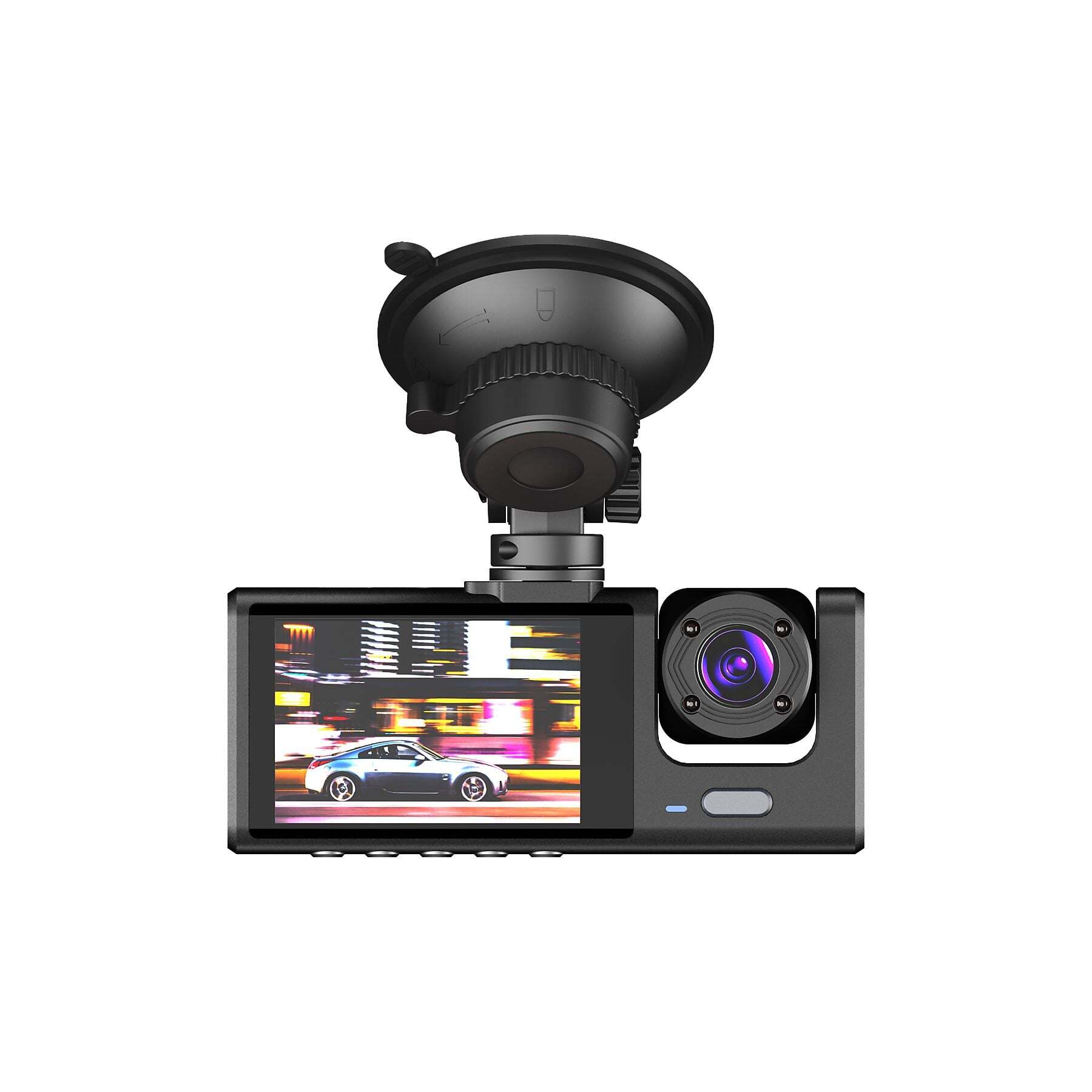 3 Kameralı Araç İçi Kamera Gece Görüşlü Dash Cam