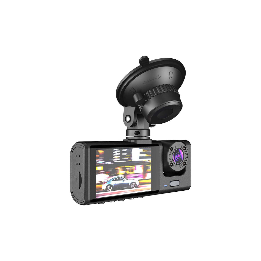 3 Kameralı Araç İçi Kamera Gece Görüşlü Dash Cam
