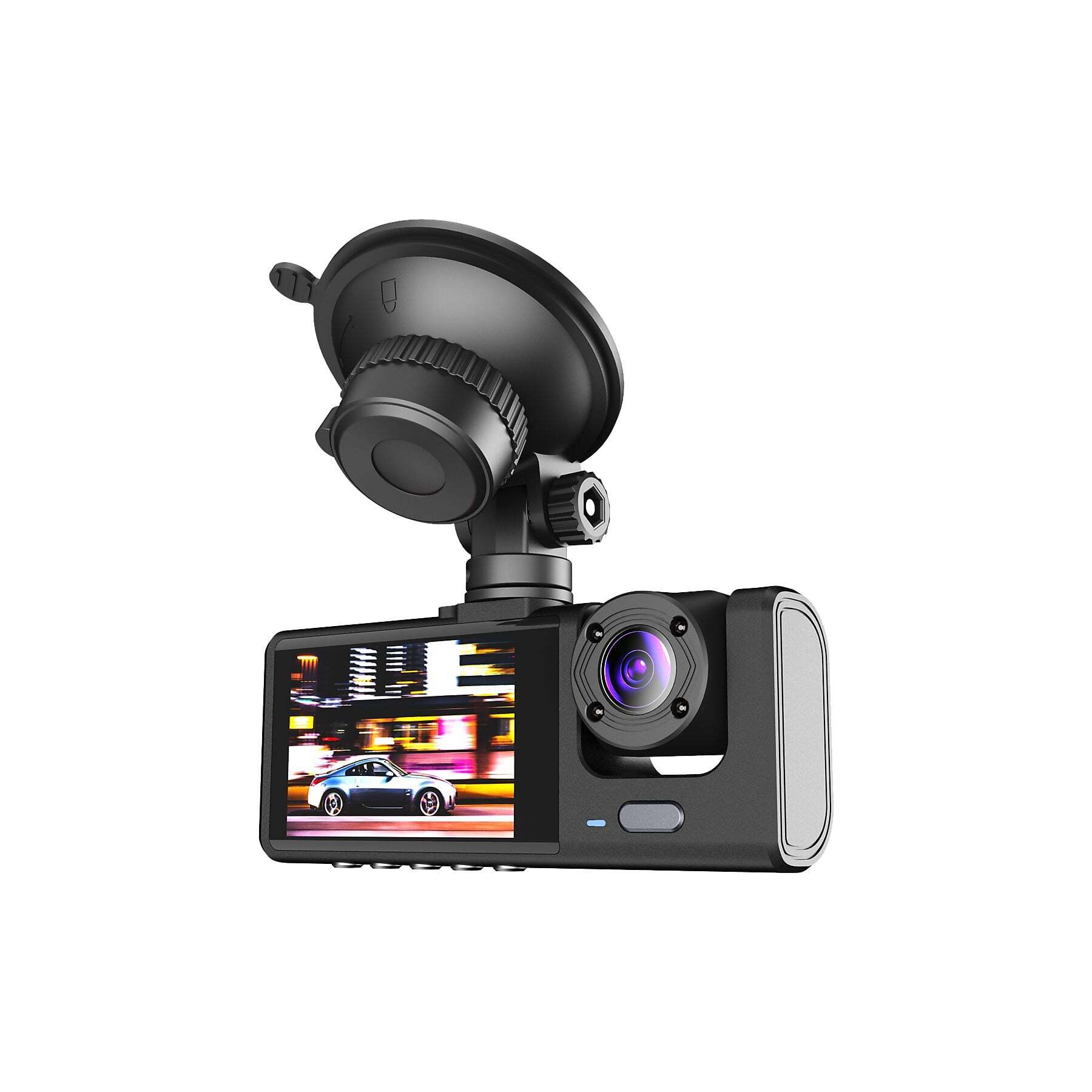 3 Kameralı Araç İçi Kamera Gece Görüşlü Dash Cam