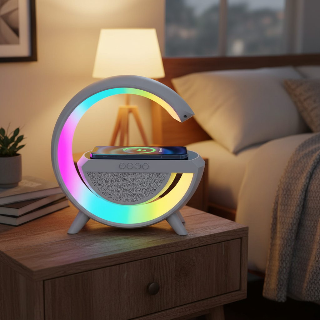 LED Kablosuz Şarjlı Hoparlör - Yaşam Alanı